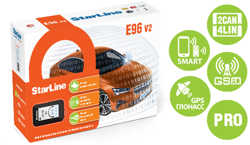 Автосигнализация STARLINE E96 v2 GSM GPS PRO. Цена – 36 090 руб.