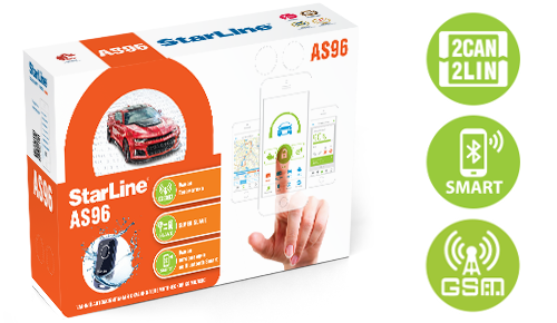 Автосигнализация STARLINE AS96 V2 BT 2CAN+4LIN LTE-GPS. Цена – 26 250 руб.
