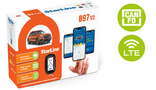 Автосигнализация STARLINE B97 V2 3CAN+FD+4LIN LTE. Цена – 47 290 руб.