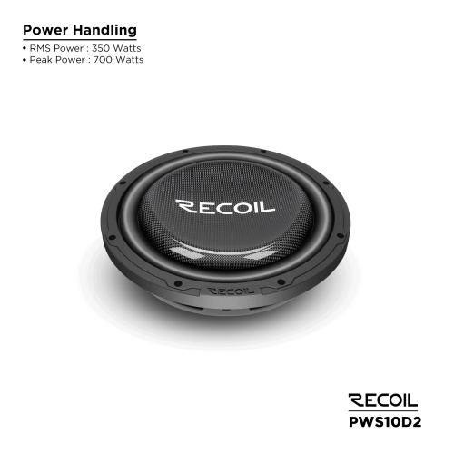 Сабвуфер RECOIL PWS10D2. Цена – 15&nbsp;990 руб. фото 5