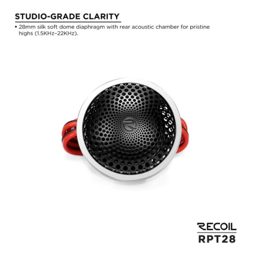 Твиттеры. Акустическая система RECOIL RPT28. Цена от – 14&nbsp;890 руб. фото 2