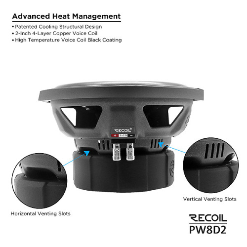 Сабвуфер RECOIL PW8D4. Цена – 7 990 руб. фото 5