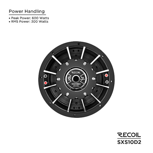 Сабвуфер RECOIL SXS10D2. Цена – 16&nbsp;990 руб. фото 7