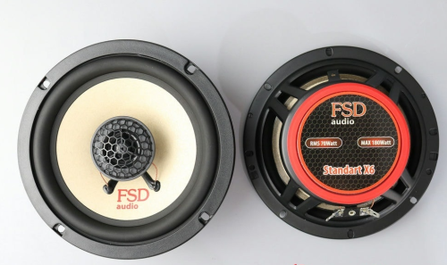Коаксиальная акустика. Акустическая система FSD AUDIO STANDART X6. Цена от – 2&nbsp;960 руб. фото 2