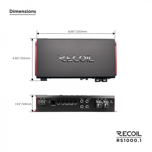 Усилитель RECOIL RS1000.1. Цена – 13 990 руб. фото 2 Усилитель RECOIL RS1000.1. Цена – 13 990 руб. фото 2