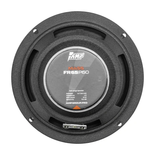 Широкополосная. Акустическая система AMP MASS FR65P60 акустика. Цена от – 2&nbsp;090 руб. фото 7