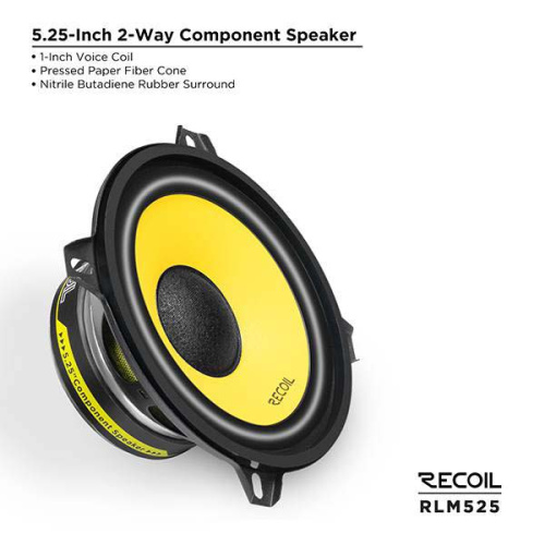 2 компонентная акустика. Акустическая система RECOIL RLM525. Цена от – 5&nbsp;950 руб. фото 5