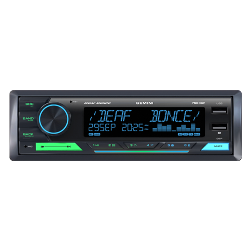 Автомагнитола GEMINI 750DSP типоразмера 1 DIN по цене от – 7 990 руб.