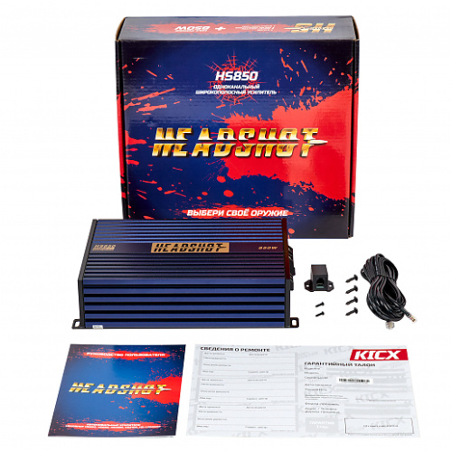 Усилитель KICX Headshot 850. Цена – 8 290 руб. фото 2
