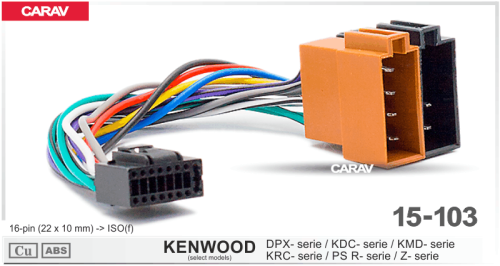 Переходник ISO CARAV 15-103