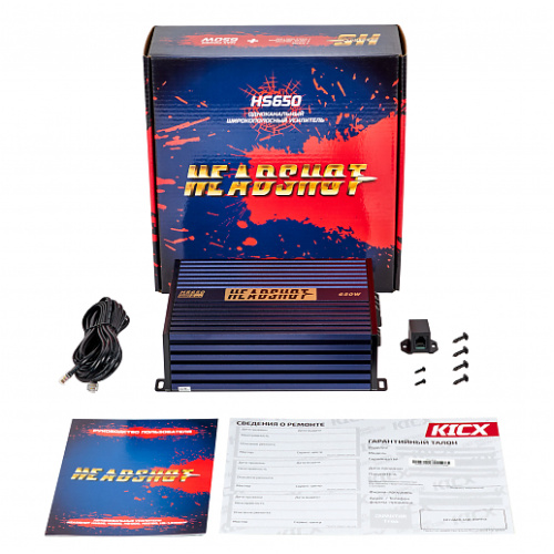 Усилитель KICX Headshot 650. Цена – 7 390 руб. фото 2