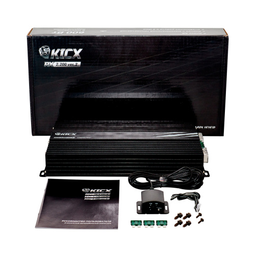 Усилитель KICX RX 2.200 ver.2. Цена – 9 690 руб. фото 2
