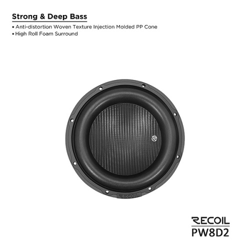 Сабвуфер RECOIL PW8D4. Цена – 7 990 руб. фото 3