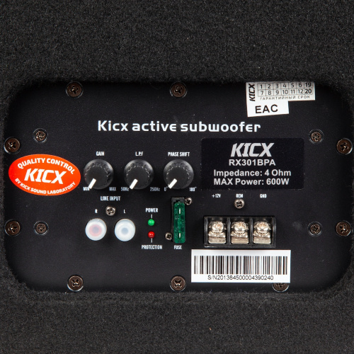 Сабвуфер KICX RX301BPA. Цена – 17 990 руб. фото 3