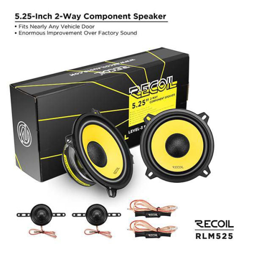 2 компонентная акустика. Акустическая система RECOIL RLM525. Цена от – 5&nbsp;950 руб. фото 6