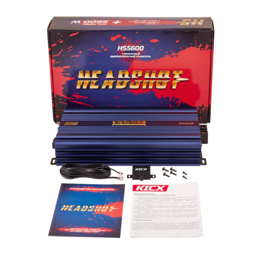 Усилитель KICX HEADSHOT 5600. Цена – 34 890 руб. фото 7