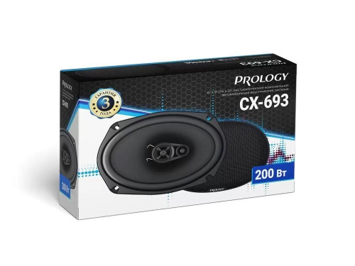 Коаксиальная акустика. Акустическая система PROLOGY CX-693. Цена от – 3 290 руб. фото 3