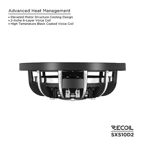 Сабвуфер RECOIL SXS10D2. Цена – 16&nbsp;990 руб. фото 2