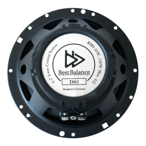 Коаксиальная акустика. Акустическая система BEST BALANCE D65. Цена от – 7 890 руб. фото 3