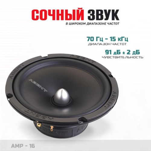 2 компонентная акустика. Акустическая система ABENT ASP-16.2. Цена от – 4&nbsp;050 руб. фото 8