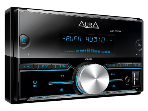 Автомагнитола AURA AMD-772DSP типоразмера 2 DIN по цене от – 7 990 руб. Автомагнитола AURA AMD-772DSP типоразмера 2 DIN по цене от – 7 990 руб.