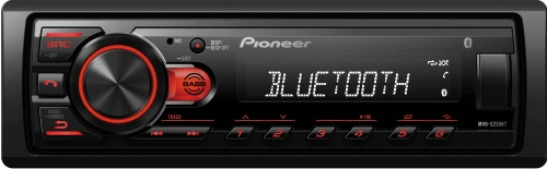 Автомагнитола PIONEER MVH-S235BT типоразмера 1 DIN по цене от – 7&nbsp;390 руб.