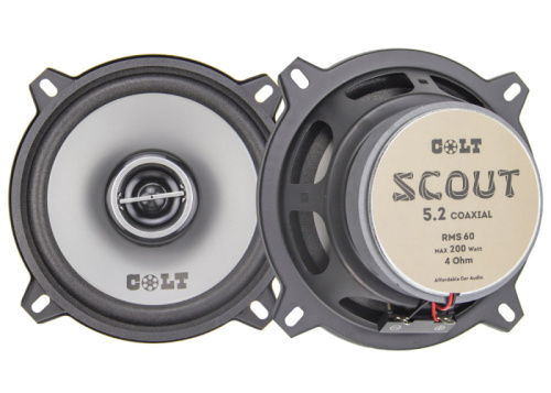 Коаксиальная акустика. Акустическая система COLT SCOUT 5 coaxial. Цена от – 2&nbsp;450 руб. фото 3