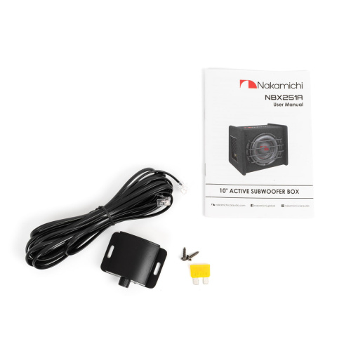 Сабвуфер NAKAMICHI NBX-251A. Цена – 14&nbsp;790 руб. фото 8