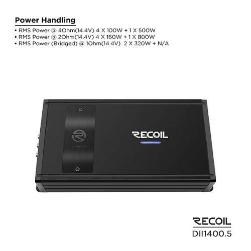 Усилитель RECOIL DII1400.5. Цена – 26 990 руб. фото 6 Усилитель RECOIL DII1400.5. Цена – 26 990 руб. фото 6
