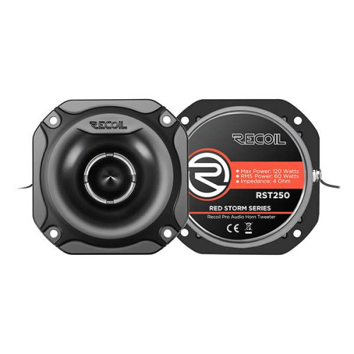 Рупорные твиттеры. Акустическая система RECOIL RST250. Цена от – 2&nbsp;490 руб.