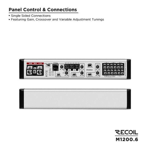 Усилитель RECOIL M1200.6. Цена – 22&nbsp;380 руб. фото 5