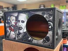 Короб под сабвуфер 12" (люкс) с трубой АЭРОГРАФИЯ. Цена – 5&nbsp;290 руб.