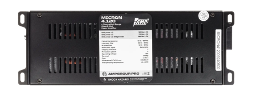 Усилитель AMP MICRON 4.120 . Цена – 10 290 руб. фото 6