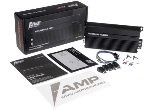 Усилитель AMP MICRON 4.100 . Цена – 8 990 руб. фото 2