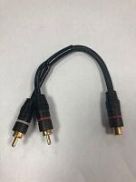 Разветвитель MOMO RCA 2F-1M. Цена – 150 руб.