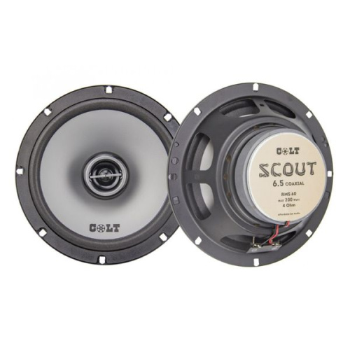 Коаксиальная акустика. Акустическая система COLT SCOUT 6 coaxial. Цена от – 2&nbsp;540 руб.