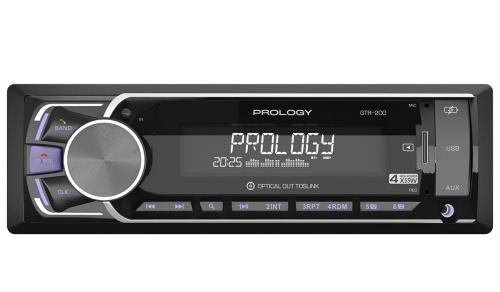 Автомагнитола PROLOGY GTR-200 типоразмера 1 DIN по цене от – 3&nbsp;590 руб. фото 3