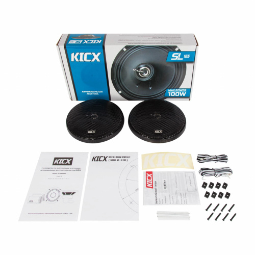 Коаксиальная акустика. Акустическая система KICX SL-165. Цена от – 3 590 руб. фото 5