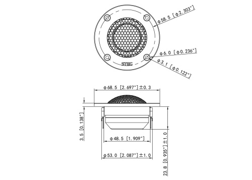 Твиттеры. Акустическая система STEG MSS1PRO. Цена от – 26&nbsp;950 руб. фото 4