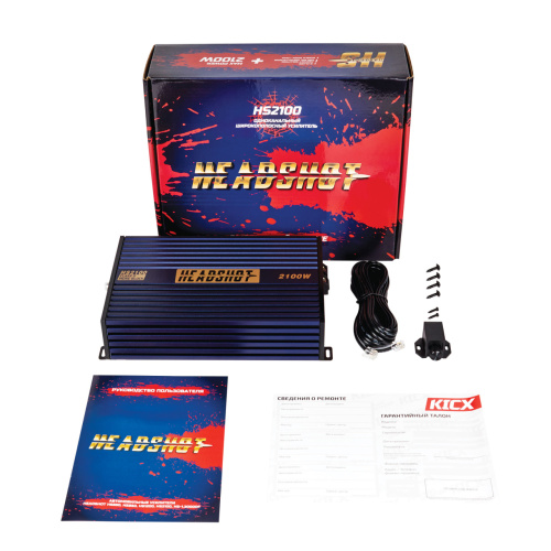 Усилитель KICX HEADSHOT 2100. Цена – 14 190 руб. фото 5