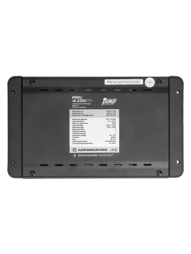 Усилитель AMP PRO 4.100FR. Цена – 6 790 руб. фото 8