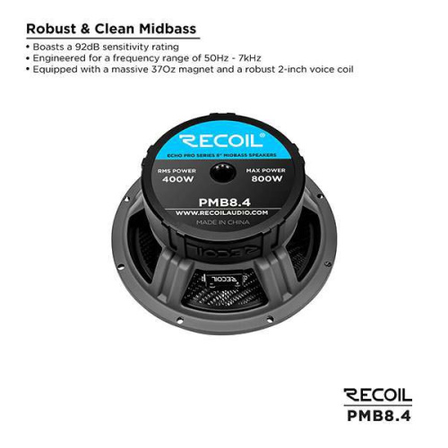 Среднечастотная акустика. Акустическая система RECOIL PMB8.4. Цена от – 12&nbsp;990 руб. фото 3