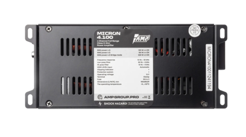 Усилитель AMP MICRON 4.100 . Цена – 8 990 руб. фото 5
