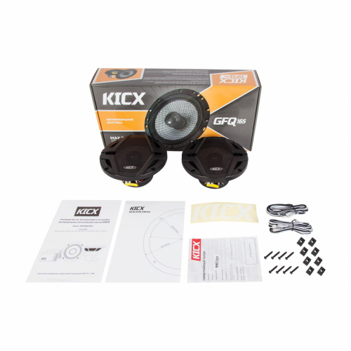 Коаксиальная акустика. Акустическая система KICX GFQ-165. Цена от – 4 490 руб. фото 5