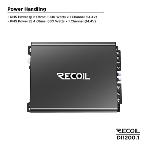 Усилитель RECOIL DI1200.1. Цена – 16 990 руб. фото 5