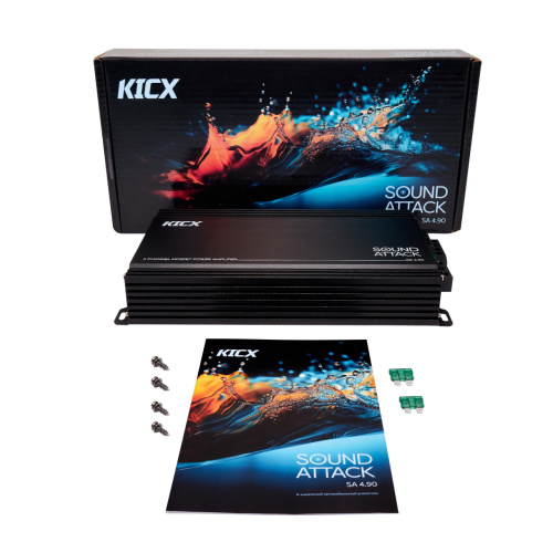 Усилитель KICX SA 4.90. Цена – 6 890 руб. фото 7