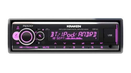 Автомагнитола PROLOGY CDP-8.0 KRAKEN типоразмера 1 DIN по цене от – 10 990 руб. фото 11