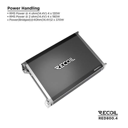 Усилитель RECOIL RED800.4. Цена – 15&nbsp;990 руб. фото 6