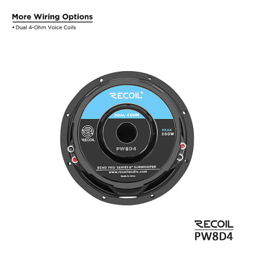 Сабвуфер RECOIL PW8D4. Цена – 7 990 руб. фото 7