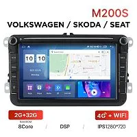 *Автомагнитола MEKEDE M200S для Volkswagen 8" (с кнопками) 2-32Gb